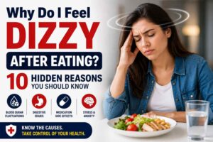 dizzy after eating