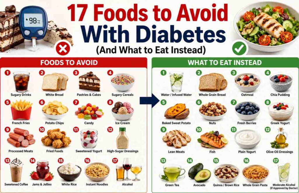 Foods to Avoid With Diabetes