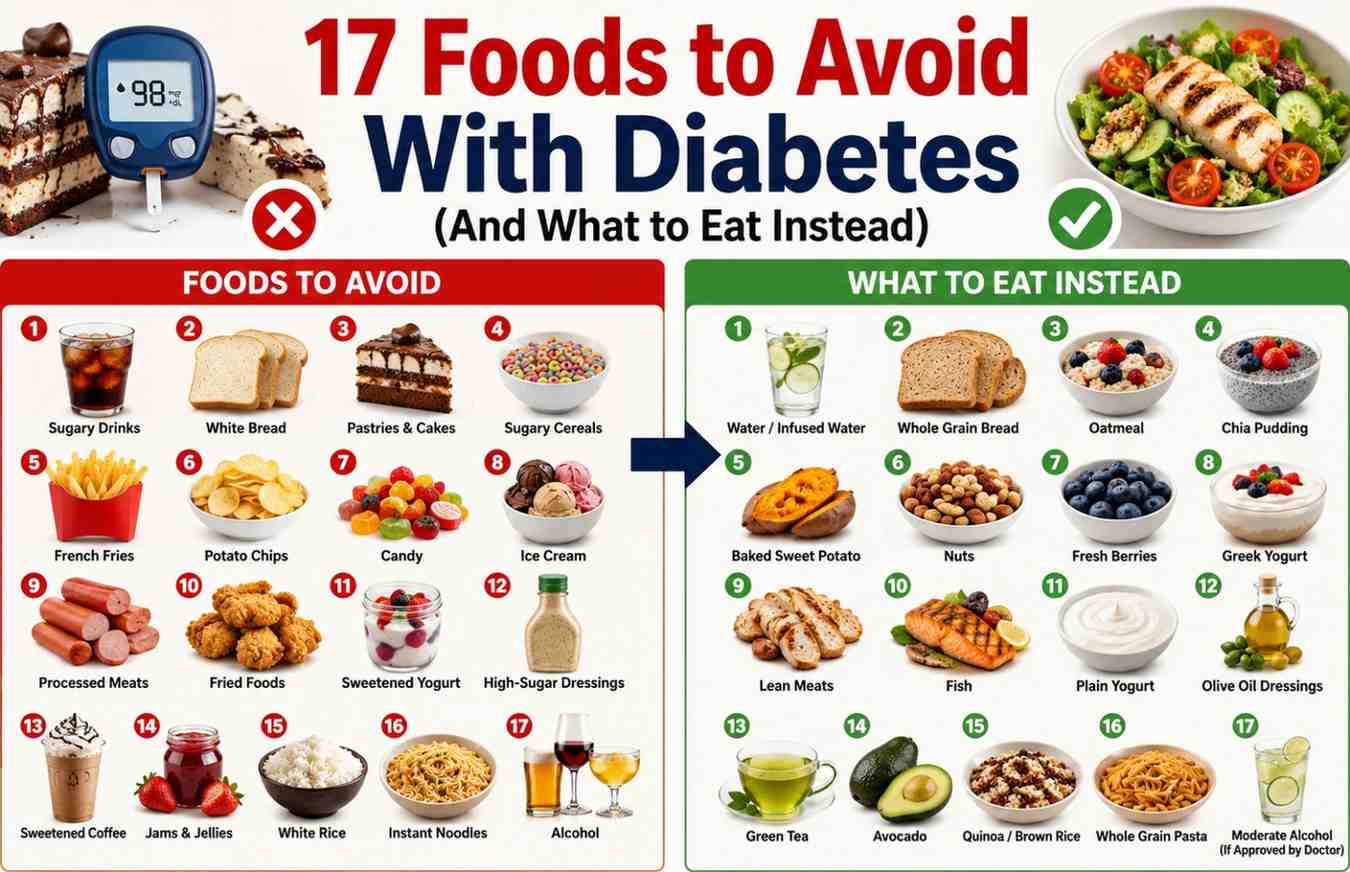 Foods to Avoid With Diabetes
