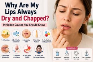why are my lips always dry and chapped