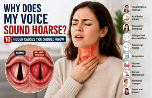 why does my voice sound hoarse