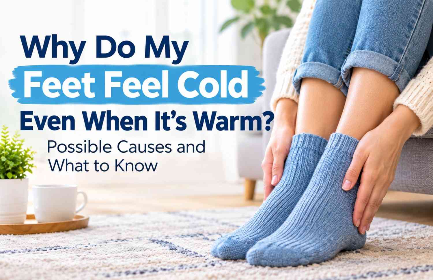 feet feel cold even when warm